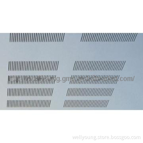 Acoustic perforated gypsum board